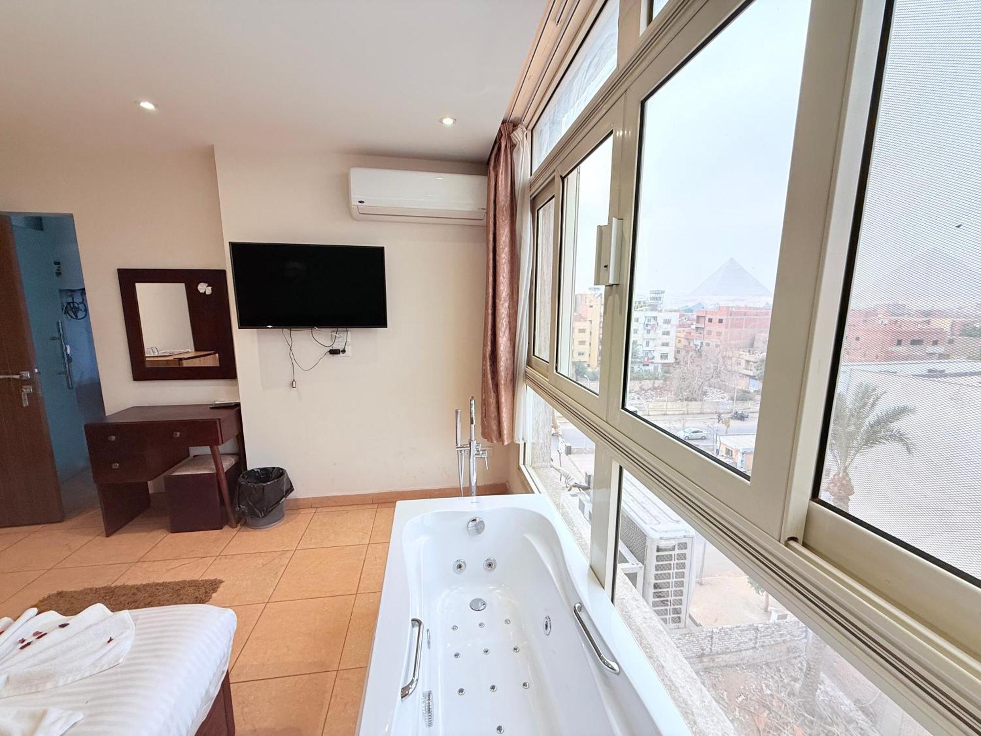 King Khafren View Inn Kafret el-Gabal 外观 照片